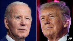 Ông Biden 81 tuổi; ông Trump 77 tuổi.