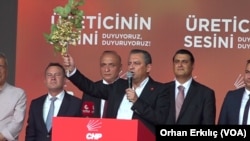 Gaziantep Fıstık Mitingi - CHP leader at meeting in Gaziantep