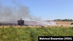 Diyarbakır itfaiyesi anız yangınları nedeniyle yaz aylarında fazla mesai yapmak zorunda kalıyor.