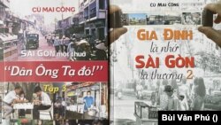 Hai tập sách của tác giả Cù Mai Công (Ảnh: Bùi Văn Phú)