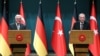 Almanya Cumhurbaşkanı Steinmeier'in yarın Ankara'da Cumhurbaşkanı Erdoğan ile görüşeceği öğrenildi.