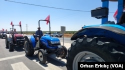 “Yeşil altın” olarak adlandırılan Antep fıstığının fiyatı enflasyon karşısında düşük kalınca, üreticiler protesto gösterisi düzenledi. Yüzden fazla traktörle Nizip Fıstık Hali önüne gelen üreticiler, tüccarların açıkladığı fiyatlara tepki gösterip çuvallarca fıstığı yere döktü