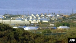 (FILES) View of the US Naval Base of Guantanamo in Cuba the 11 September 2002.