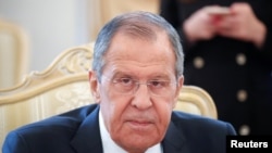 Ngoại trưởng Nga Sergei Lavrov. 