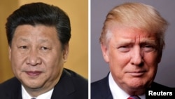 Tổng thống Mỹ Donald Trump và Chủ tịch Trung Quốc Tập Cận Bình