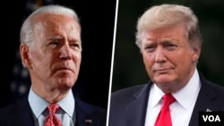 Ảnh phối hợp: Đương kim Tổng thống Joe Biden và Cựu Tổng thống Donald Trump