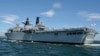 Tàu HMS Albion của Hải quân Hoàng gia Anh.