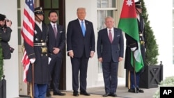 ABD Başkanı Trump ve Ürdün Kralı Abdullah Beyaz Saray’da görüştü.