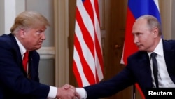 FILE PHOTO: Trump-Putin summit in Helsinki