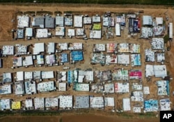 Trại tị nạn người Syria ở thung lũng Bekaa, phía đông Lebanon, ngày 23/4/2019.