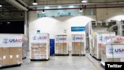 USAID cung cấp 100 máy thở cho Việt Nam, ngày 16/09/2020. USAID Vietnam Twitter.