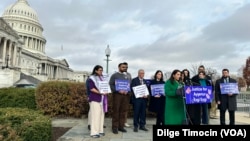 Basın açıklamasında, Ayşenur’un eşi Hamid Ali ve ablası Özden Bennett’ın yanısıra, Temsilciler Meclisi’nin Demokrat Partili üyeleri Delia Ramirez, Pramila Jayapal, Rashida Tlaib ve Summer Lee söz aldı.