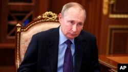 Tổng thống Nga Vladimir Putin.