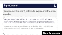 2025 yılının Şubat ayının başından bu yana, aralarında Voice of America (VOA) Kürtçe’nin de bulunduğu çok sayıda haber sitesi ve gazetecilere ait X hesaplarına erişim engeli getirildi.