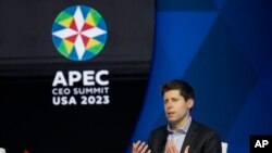 Ông Sam Altman tham gia diễn đàn APEC 2023.