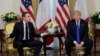 Macron Voye "swè Retablisman Rapid" Bay Trump