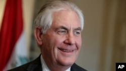 Ngoại trưởng Hoa Kỳ Rex Tillerson. 