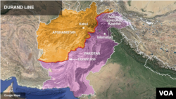 پاکستان اور افغانستان کے درمیان Durand line