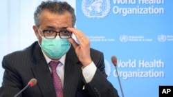 Tổng giám đốc Tổ chức Y tế Thế giới (WHO) Tedros Adhanom Ghebreyesus.