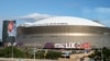 Toàn cảnh Caesars Superdome ở New Orleans, LA, Hoa Kỳ, địa điểm diễn ra trận Superbowl LIX giữa hai đội Kansas City Chiefs và Philadelphia Eagles.