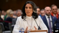 Başkan Donald Trump'ın Ulusal İstihbarat Direktörü olarak aday gösterdiği Tulsi Gabbard Senato'nun onayını alarak görevine resmen başladı.