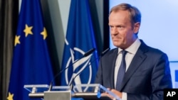 Chủ tịch Hội đồng châu Âu Donald Tusk.