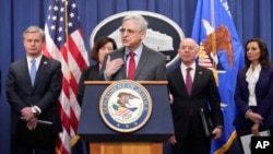 Bộ trưởng Tư pháp Hoa Kỳ Merrick Garland.