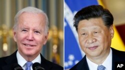 Foto Achiv: Prezidan Etazini Joe Biden nan Washington ak Prezidan Lachin Xi Jinping nan Brasilia, Brezil. 