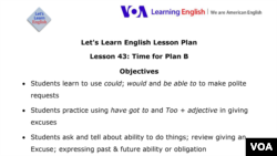 Lesson Plan - Lesson 43