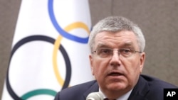 Chủ tịch Ủy ban Olympic Quốc tế (IOC) Thomas Bach.