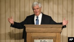 Cựu chủ tịch quốc hội Hoa Kỳ Newt Gingrich 