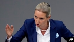 Almanya için Alternatif’in (AfD) Eş Başkanı Alice Weidel