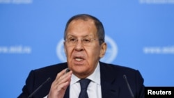 Bộ trưởng Ngoại giao Nga Sergei Lavrov.