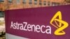 Biểu tượng của AstraZeneca bên ngoài trụ sở Bắc Mỹ của công ty dược tại Wilmington, Delaware.