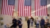 Volunteers prepare to canvass ahead of the mid-term elections at a Democratic Party campaign office in...