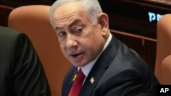 Thủ tướng Israel Benjamin Netanyahu.