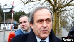 Michel Platini, cựu lãnh đạo của Liên đoàn Bóng đá châu Âu (UEFA).