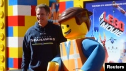 Diễn viên Will Ferrell đến dự buổi ra mắt của bộ phim "The Lego Movie" tại Los Angeles.