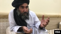 طالبان لیڈر ملا عبدالسلام ضعیف دوحہ میں وائس آف امریکہ کو خصوصی انٹرویو دے رہے ہیں۔ 28 فروری 2020